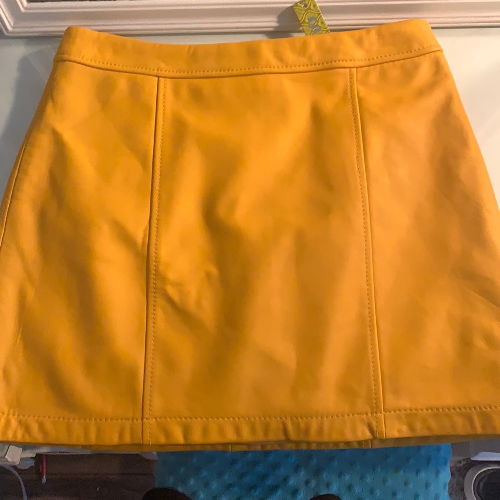 Gianni bini yellow skirt